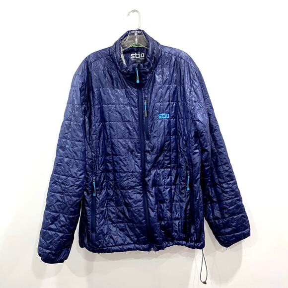 Stio Men's Azura Insulated Jacket in blue Size L - Picture 2 of 10